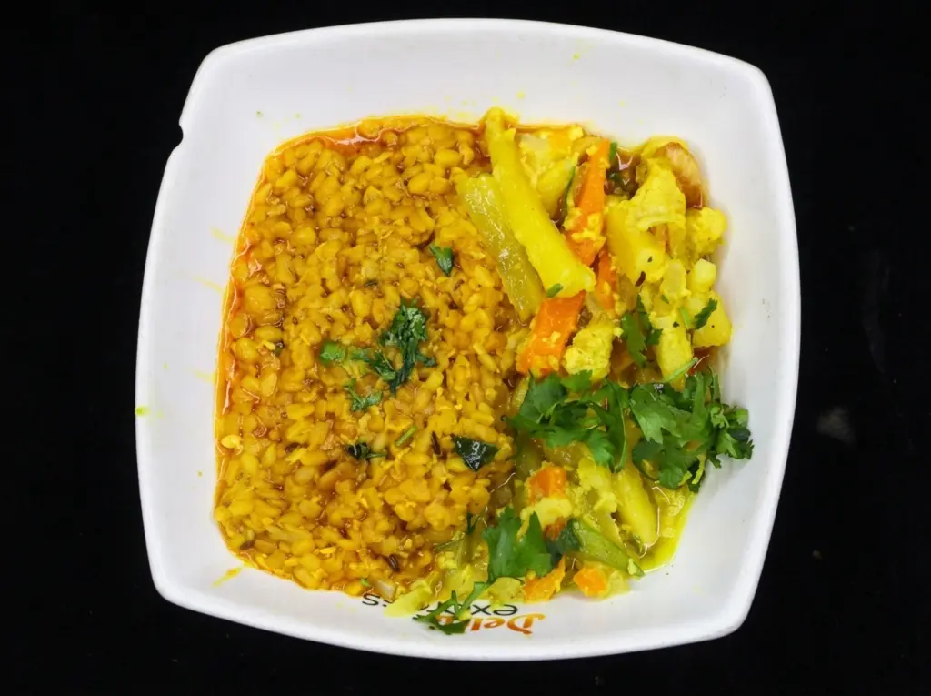 Mug Dal and Mixed Vegetable